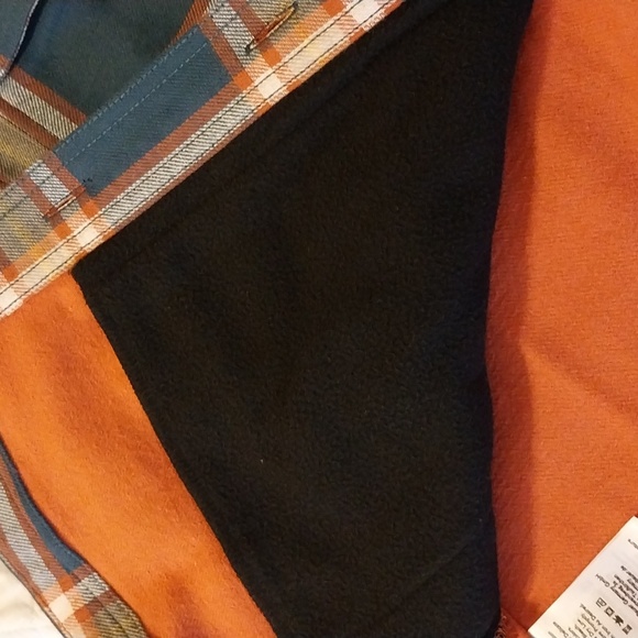 Eddie Bauer flannel lined shirt/jacket, XL - Picture 8 of 12